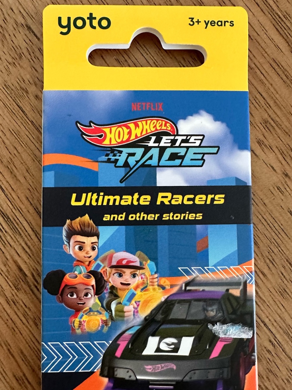 Yoto Hot Wheels Let's Race: Ultimate Racers Story Pack - Black & Purple
